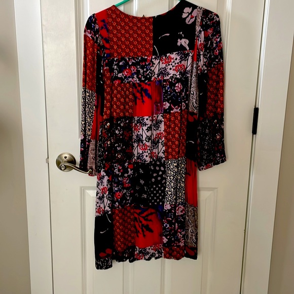 Patchwork midi dress - Picture 6 of 6